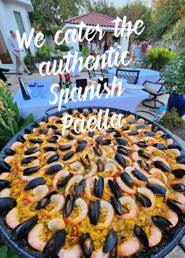 ILOVEACEITE caters the best Spanish Paella in San Antonio area. We cater